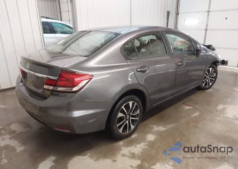 2014 Honda Civic Ex from USA, damaged, VIN 19XFB2F85EE061954